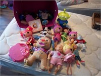 dolls and toys
