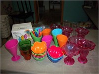 sundae cups and etc