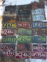 Michigan license plates, 50's 60's, 70's