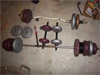 free weights and dumbells
