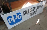 PPG metal sign