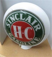 Sinclair H-C 2 sided glass pump light