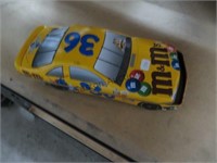 M&M race car tin