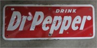 Porcelain vintage Dr. Pepper sign