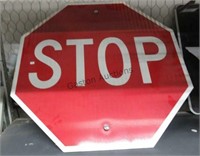 Stop sign metal