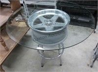 Custom table w/ American Racing rim