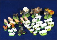 Lot of Marcel Carbonel Santons Figurines