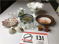 Candy Dishes, Shot Glasses & Misc Items as