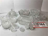 Misc Glassware (20+ Pieces) Includes Salts & Mini