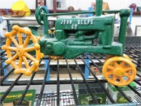 John Deere cast iron tractor