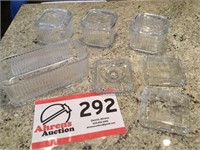Ice Box Containers- 3 w/ Lids, Extra Lids and &