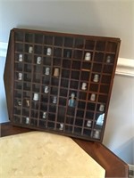 Shadow box with Thimbles