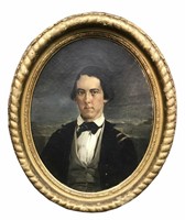 PORTRAIT OF A UNION SOLDIER IN AN OVAL FRAME