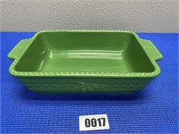 Green Baking Dish 11"x3"