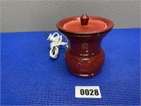 Red Candle Warmer 6"