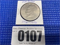 Bicentential 1776-1976 Eisenhower Dollar