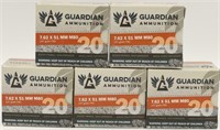 100 Rounds Of Guardian 7.62x51mm M80 (.308)