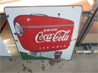 Vintage porcelain Coca-Cola sign  !!RARE!!