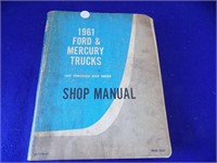 1961 Ford Mercury Truck Shop Manual