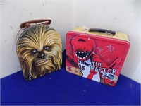 Star Wars and Raptors Lunch Pails