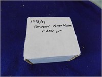 93/94 Complete Fleer Ultra Card Set 1- 250