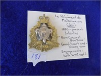 Le Regiment De Maisonneuve Badge