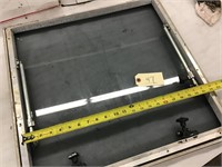 Cabin window hatch, aluminum