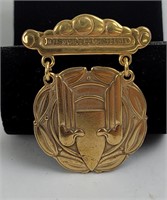 1925 Distinguished US Army Gunners Badge