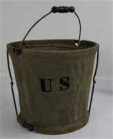 WW2 US Forest Service Collapsible Water Bucket