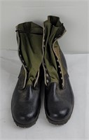 1966 Vietnam Spike Proof Jungle Boots 12N