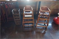 (4) Winco High Seats & (5) Toddler Chairs