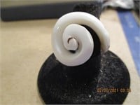 Seashell Carved Ring