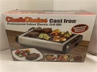 Cast Iron Professional Indoor Electric Grill