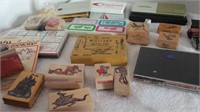 Military Marking Outfit and Assorted Stamps and