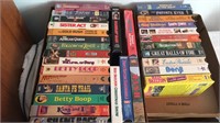 Large assortment of VHS tapes-  Field of dreams