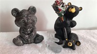 Bear foots Bear Figure w/Handcrafted Pen and