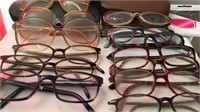 Assorted Eye Glasses and Cases