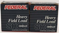 50 Rounds Of Federal 20 Ga Field Load Shotshells