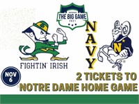 Notre Dame VS Navy Tickets