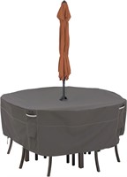Water-Resistant 60 Inch Round Patio Table Cover