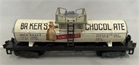 American Flyer 24323 Baker’s Chocolate Tank Car