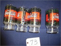 VINTAGE COCA-COLA GLASSES