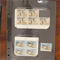 US Stamps Federal Duck Stamps Plate Blocks