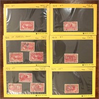 US Stamps Back of Book - Parcel Post, Hawaii, Toba
