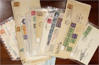US Stamps 50 Prexy Covers & Fronts