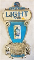 Vintage Schlitz Light Plastic Advertising Sign