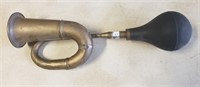 Vintage Brass Car Horn, Great Sound!  16" Long