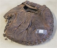 Vintage Catchers Mitt, Some Damage