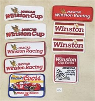 Lot of Vintage Winston Cup Racing Patches!