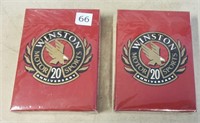 Two Sealed Decks of Winston 20th Anniversary